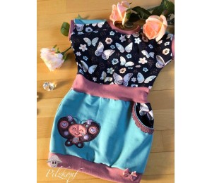 Stickdatei - Schmetterling Fransenappli